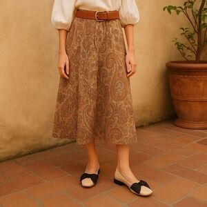 ANA PALMA Made In Spain Leather Front Bow Flats – Size 9.5M / 41 – NIB